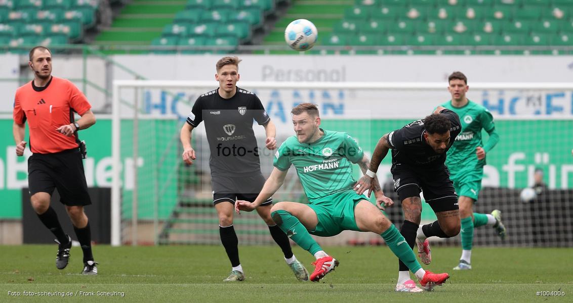 viertklassig, vierthöchste Spielklasse, Voetbal, Teamsport, Sport, Soccer, Saison 2024 2025, Männer, Mannschaftssport, Fürth, Le Football, Herren, Germany, GER, Fußball, Futbol, Fussball, Fotball, Viertklassigkeit, Vierte Liga, Deutschland, DFB, DEU, SportparkRonhof I Thomas Sommer, Calcio, Regionalliga, Regionalliga Bayern, 2024/25, 01.03.2025, 23. Spieltag - Bild-ID: 1004006 viertklassig, vierthöchste Spielklasse, Voetbal, Teamsport, Sport, Soccer, Saison 2024 2025, Männer, Mannschaftssport, Fürth, Le Football, Herren, Germany, GER, Fußball, Futbol, Fussball, Fotball, Viertklassigkeit, Vierte Liga, Deutschland, DFB, DEU, SportparkRonhof I Thomas Sommer, Calcio, Regionalliga, Regionalliga Bayern, 2024/25, 01.03.2025, 23. Spieltag - Bild-ID: 1004006