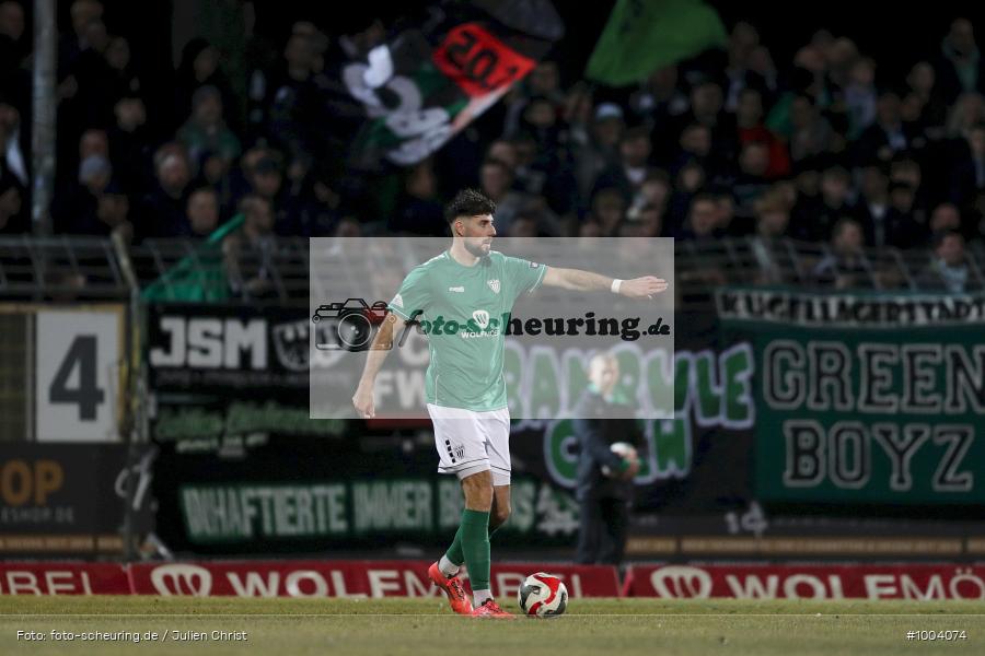 sp2469202, viertklassig, vierthoechste Spielklasse, Voetbal, Teamsport, Sport, Soccer, Saison 2024 2025, Profifussball, Maenner, Mannschaftssport, Le Football, Herren, Germany, GER, Fussball, Futbol, Fussball, Fotball, Viertklassigkeit, Vierte Liga, Deutschland, DFB, DEU, Calcio, Regionalliga, Regionalliga Bayern, 2024/25, FV Illertissen, 1. FC Schweinfurt 1905, Illertissen, Schweinfurt - Bild-ID: 1004074