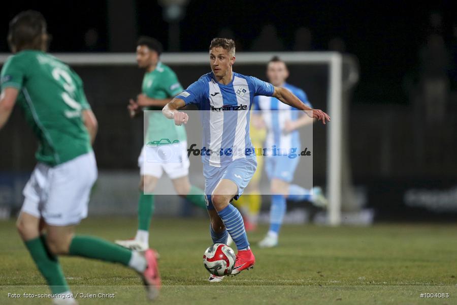 sp2469210, viertklassig, vierthoechste Spielklasse, Voetbal, Teamsport, Sport, Soccer, Saison 2024 2025, Profifussball, Maenner, Mannschaftssport, Le Football, Herren, Germany, GER, Fussball, Futbol, Fussball, Fotball, Viertklassigkeit, Vierte Liga, Deutschland, DFB, DEU, Calcio, Regionalliga, Regionalliga Bayern, 2024/25, FV Illertissen, 1. FC Schweinfurt 1905, Illertissen, Schweinfurt - Bild-ID: 1004083
