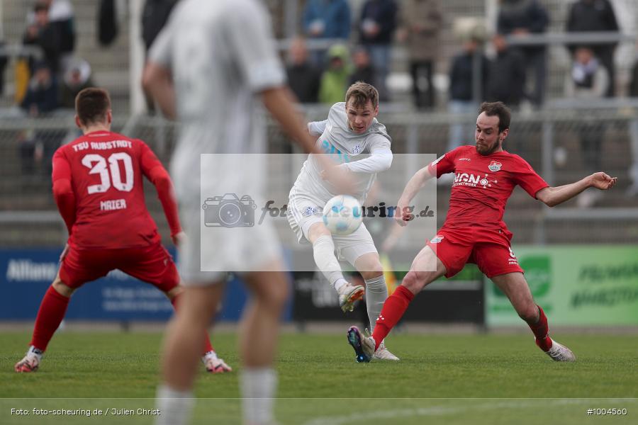sp2474305, viertklassig, vierthoechste Spielklasse, Voetbal, Teamsport, Sport, Soccer, Saison 2024 2025, Profifussball, Maenner, Mannschaftssport, Le Football, Herren, Germany, GER, Fussball, Futbol, Fussball, Fotball, Viertklassigkeit, Vierte Liga, Deutschland, DFB, DEU, Calcio, Regionalliga, Regionalliga Bayern, 2024/25, TSV Aubstadt, SV Viktoria Aschaffenburg - Bild-ID: 1004560