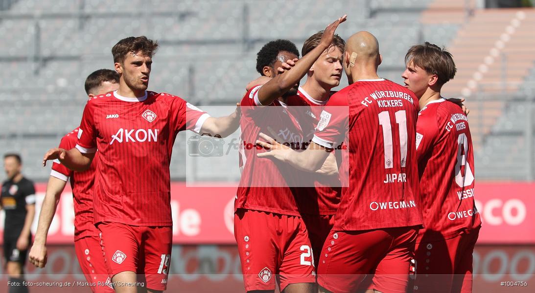 SPO, viertklassig, vierthöchste Spielklasse, Voetbal, Teamsport, Sport, Soccer, Saison 2024 2025, Profifußball, Männer, Mannschaftssport, Würzburg, Le Football, Herren, Germany, GER, Fußball, Futbol, Fussball, Fotball, Viertklassigkeit, Vierte Liga, Deutschland, DFB, DEU, AKON ARENA, Calcio, Regionalliga, Regionalliga Bayern, 2024/25, 12.04.2025, 29. Spieltag - Bild-ID: 1004756 SPO, viertklassig, vierthöchste Spielklasse, Voetbal, Teamsport, Sport, Soccer, Saison 2024 2025, Profifußball, Männer, Mannschaftssport, Würzburg, Le Football, Herren, Germany, GER, Fußball, Futbol, Fussball, Fotball, Viertklassigkeit, Vierte Liga, Deutschland, DFB, DEU, AKON ARENA, Calcio, Regionalliga, Regionalliga Bayern, 2024/25, 12.04.2025, 29. Spieltag - Bild-ID: 1004756