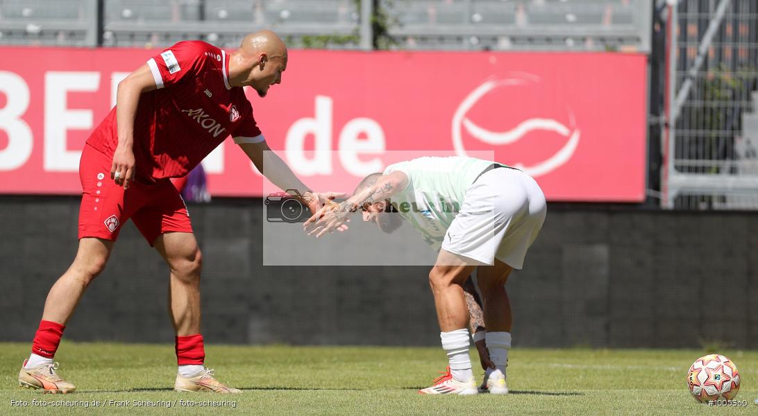 CT, viertklassig, vierthöchste Spielklasse, Voetbal, Teamsport, Sport, Soccer, Saison 2024 2025, Profifußball, Männer, Mannschaftssport, Würzburg, Le Football, Herren, Germany, GER, Fußball, Futbol, Fussball, Fotball, Viertklassigkeit, Vierte Liga, Deutschland, DFB, DEU, AKON ARENA, Calcio, Regionalliga, Regionalliga Bayern, 2024/25, 10.05.2025, 33. Spieltag - Bild-ID: 1005360