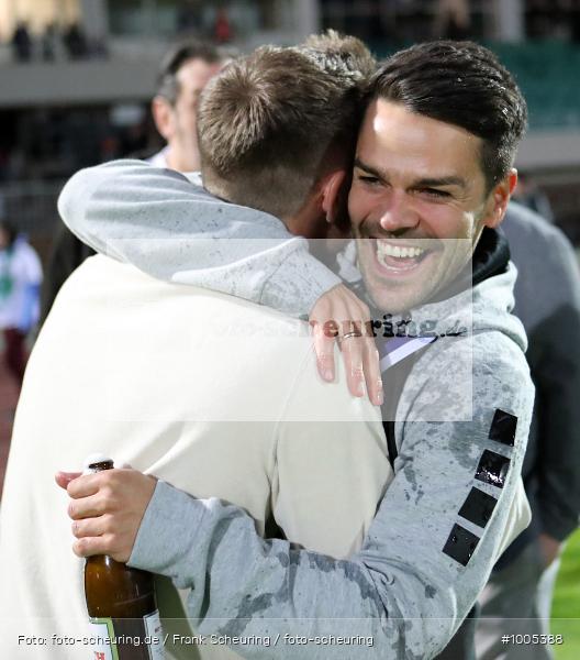 viertklassig, vierthöchste Spielklasse, Voetbal, Teamsport, Sport, Soccer, Saison 2024 2025, Profifußball, Männer, Mannschaftssport, Schweinfurt, Le Football, Herren, Germany, GER, Fußball, Futbol, Fussball, Fotball, Viertklassigkeit, Vierte Liga, Deutschland, DFB, DEU, Sachs-Stadion, Calcio, Regionalliga, Regionalliga Bayern, 2024/25, 16.05.2025, 34. Spieltag - Bild-ID: 1005388