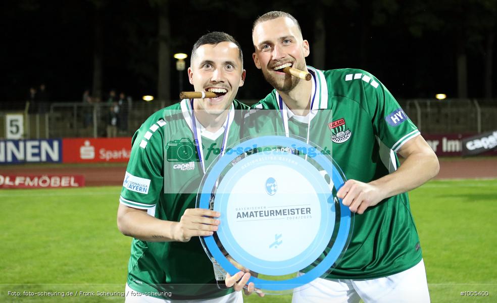 viertklassig, vierthöchste Spielklasse, Voetbal, Teamsport, Sport, Soccer, Saison 2024 2025, Profifußball, Männer, Mannschaftssport, Schweinfurt, Le Football, Herren, Germany, GER, Fußball, Futbol, Fussball, Fotball, Viertklassigkeit, Vierte Liga, Deutschland, DFB, DEU, Sachs-Stadion, Calcio, Regionalliga, Regionalliga Bayern, 2024/25, 16.05.2025, 34. Spieltag - Bild-ID: 1005400 viertklassig, vierthöchste Spielklasse, Voetbal, Teamsport, Sport, Soccer, Saison 2024 2025, Profifußball, Männer, Mannschaftssport, Schweinfurt, Le Football, Herren, Germany, GER, Fußball, Futbol, Fussball, Fotball, Viertklassigkeit, Vierte Liga, Deutschland, DFB, DEU, Sachs-Stadion, Calcio, Regionalliga, Regionalliga Bayern, 2024/25, 16.05.2025, 34. Spieltag - Bild-ID: 1005400