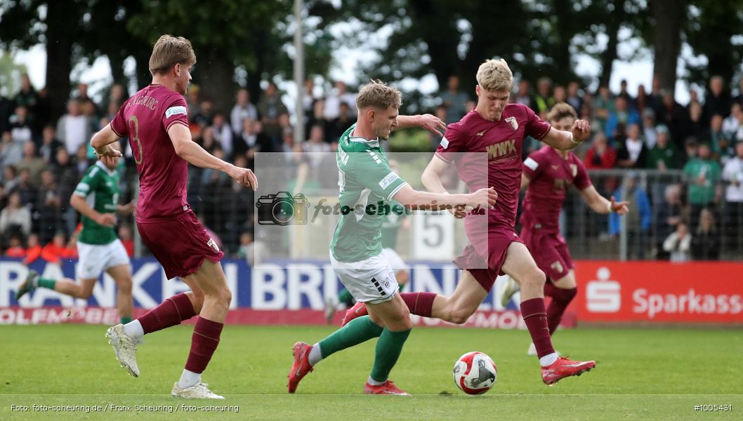 viertklassig, vierthöchste Spielklasse, Voetbal, Teamsport, Sport, Soccer, Saison 2024 2025, Profifußball, Männer, Mannschaftssport, Schweinfurt, Le Football, Herren, Germany, GER, Fußball, Futbol, Fussball, Fotball, Viertklassigkeit, Vierte Liga, Deutschland, DFB, DEU, Sachs-Stadion, Calcio, Regionalliga, Regionalliga Bayern, 2024/25, 16.05.2025, 34. Spieltag - Bild-ID: 1005431 viertklassig, vierthöchste Spielklasse, Voetbal, Teamsport, Sport, Soccer, Saison 2024 2025, Profifußball, Männer, Mannschaftssport, Schweinfurt, Le Football, Herren, Germany, GER, Fußball, Futbol, Fussball, Fotball, Viertklassigkeit, Vierte Liga, Deutschland, DFB, DEU, Sachs-Stadion, Calcio, Regionalliga, Regionalliga Bayern, 2024/25, 16.05.2025, 34. Spieltag - Bild-ID: 1005431