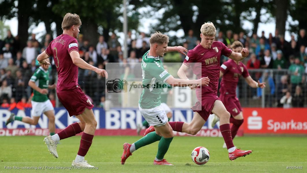 viertklassig, vierthöchste Spielklasse, Voetbal, Teamsport, Sport, Soccer, Saison 2024 2025, Profifußball, Männer, Mannschaftssport, Schweinfurt, Le Football, Herren, Germany, GER, Fußball, Futbol, Fussball, Fotball, Viertklassigkeit, Vierte Liga, Deutschland, DFB, DEU, Sachs-Stadion, Calcio, Regionalliga, Regionalliga Bayern, 2024/25, 16.05.2025, 34. Spieltag - Bild-ID: 1005432
