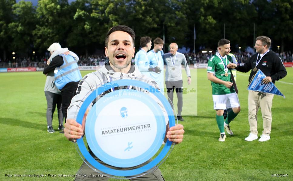 viertklassig, vierthöchste Spielklasse, Voetbal, Teamsport, Sport, Soccer, Saison 2024 2025, Profifußball, Männer, Mannschaftssport, Schweinfurt, Le Football, Herren, Germany, GER, Fußball, Futbol, Fussball, Fotball, Viertklassigkeit, Vierte Liga, Deutschland, DFB, DEU, Sachs-Stadion, Calcio, Regionalliga, Regionalliga Bayern, 2024/25, 16.05.2025, 34. Spieltag - Bild-ID: 1005545 viertklassig, vierthöchste Spielklasse, Voetbal, Teamsport, Sport, Soccer, Saison 2024 2025, Profifußball, Männer, Mannschaftssport, Schweinfurt, Le Football, Herren, Germany, GER, Fußball, Futbol, Fussball, Fotball, Viertklassigkeit, Vierte Liga, Deutschland, DFB, DEU, Sachs-Stadion, Calcio, Regionalliga, Regionalliga Bayern, 2024/25, 16.05.2025, 34. Spieltag - Bild-ID: 1005545