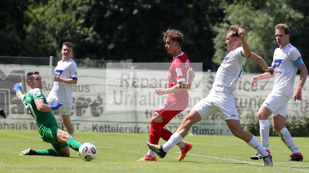 Voetbal, Sport, Soccer, Saison 2025 2026, Men, Männer, Le Football, Herren, Germany, Fußball, Futbol, Fussball, Fotball, Deutschland, Regionalliga, Amateure, ASV Rimpar, Rimpar, FC Würzburger Kickers, 14.06.2025, 2025, 2025/26, Landesliga Nordwest, Regionalliga Bayern, Test, Testspiel - Bild-ID: 1005574