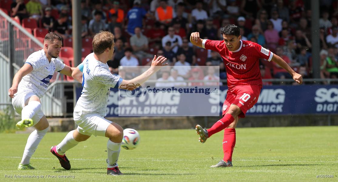 Voetbal, Sport, Soccer, Saison 2025 2026, Men, Männer, Le Football, Herren, Germany, Fußball, Futbol, Fussball, Fotball, Deutschland, Regionalliga, Amateure, ASV Rimpar, Rimpar, FC Würzburger Kickers, 14.06.2025, 2025, 2025/26, Landesliga Nordwest, Regionalliga Bayern, Test, Testspiel - Bild-ID: 1005588