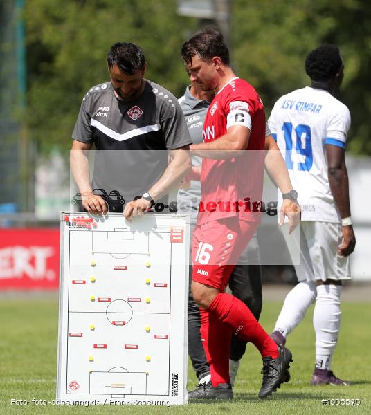 Voetbal, Sport, Soccer, Saison 2025 2026, Men, Männer, Le Football, Herren, Germany, Fußball, Futbol, Fussball, Fotball, Deutschland, Regionalliga, Amateure, ASV Rimpar, Rimpar, FC Würzburger Kickers, 14.06.2025, 2025, 2025/26, Landesliga Nordwest, Regionalliga Bayern, Test, Testspiel - Bild-ID: 1005590