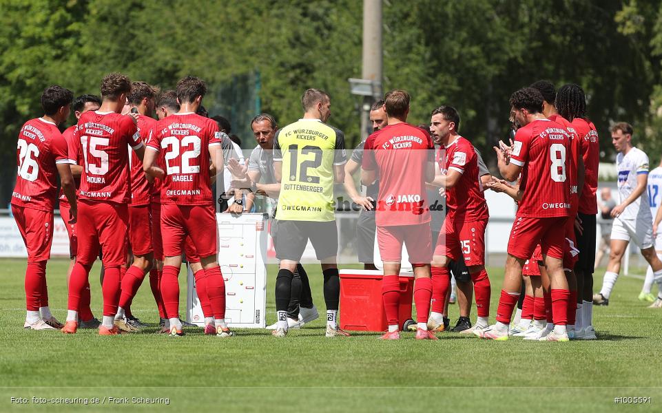 Voetbal, Sport, Soccer, Saison 2025 2026, Men, Männer, Le Football, Herren, Germany, Fußball, Futbol, Fussball, Fotball, Deutschland, Regionalliga, Amateure, ASV Rimpar, Rimpar, FC Würzburger Kickers, 14.06.2025, 2025, 2025/26, Landesliga Nordwest, Regionalliga Bayern, Test, Testspiel - Bild-ID: 1005591