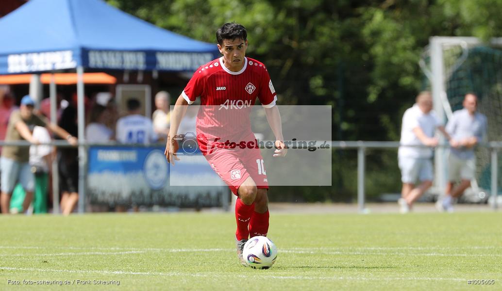 Voetbal, Sport, Soccer, Saison 2025 2026, Men, Männer, Le Football, Herren, Germany, Fußball, Futbol, Fussball, Fotball, Deutschland, Regionalliga, Amateure, ASV Rimpar, Rimpar, FC Würzburger Kickers, 14.06.2025, 2025, 2025/26, Landesliga Nordwest, Regionalliga Bayern, Test, Testspiel - Bild-ID: 1005605