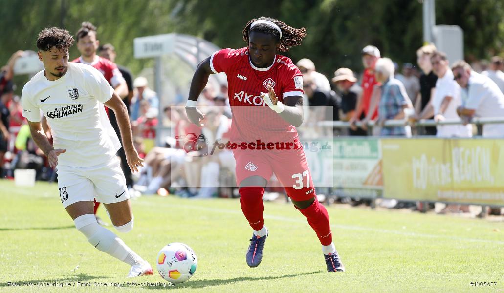 Voetbal, Sport, Soccer, Saison 2025 2026, Men, Männer, Le Football, Herren, Germany, Fußball, Futbol, Fussball, Fotball, Deutschland, Regionalliga, Amateure, TSV Karlburg, Karlburg, FC Würzburger Kickers, 28.06.2025, 2025, 2025/26, Landesliga Nordwest, Regionalliga Bayern, Test, Testspiel - Bild-ID: 1005637