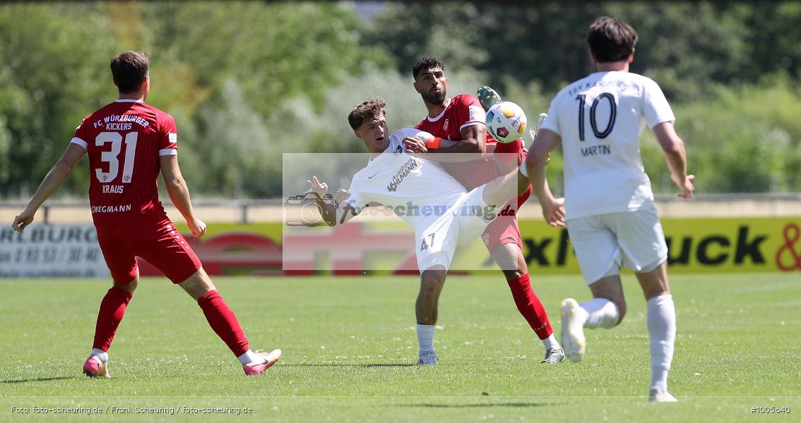 Voetbal, Sport, Soccer, Saison 2025 2026, Men, Männer, Le Football, Herren, Germany, Fußball, Futbol, Fussball, Fotball, Deutschland, Regionalliga, Amateure, TSV Karlburg, Karlburg, FC Würzburger Kickers, 28.06.2025, 2025, 2025/26, Landesliga Nordwest, Regionalliga Bayern, Test, Testspiel - Bild-ID: 1005640