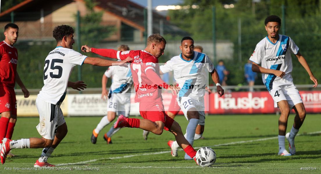 CT, Voetbal, Sport, Soccer, Saison 2025 2026, Men, Männer, Le Football, Herren, Germany, Fußball, Futbol, Fussball, Fotball, Deutschland, Regionalliga, Amateure, FSV 08 Bietigheim-Bissingen, Bietigheim-Bissingen, FC Würzburger Kickers, 07.07.2025, 2025, 2025/26, Oberliga Baden-Württemberg, Regionalliga Bayern, Test, Testspiel - Bild-ID: 1005769
