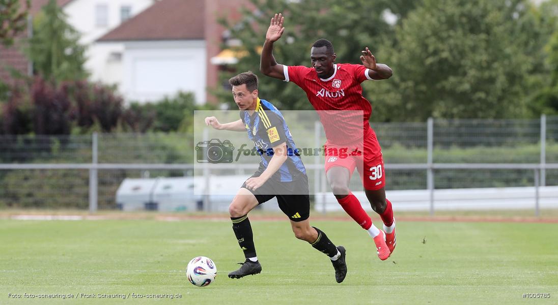 CT, Voetbal, Sport, Soccer, Saison 2025 2026, Men, Männer, Le Football, Herren, Germany, Fußball, Futbol, Fussball, Fotball, Deutschland, Regionalliga, Amateure, Profis, 1. FC Saarbrücken, Ilshofen, FC Würzburger Kickers, 11.07.2025, 2025, 2025/26, 3. Liga, Regionalliga Bayern, Test, Testspiel - Bild-ID: 1005785