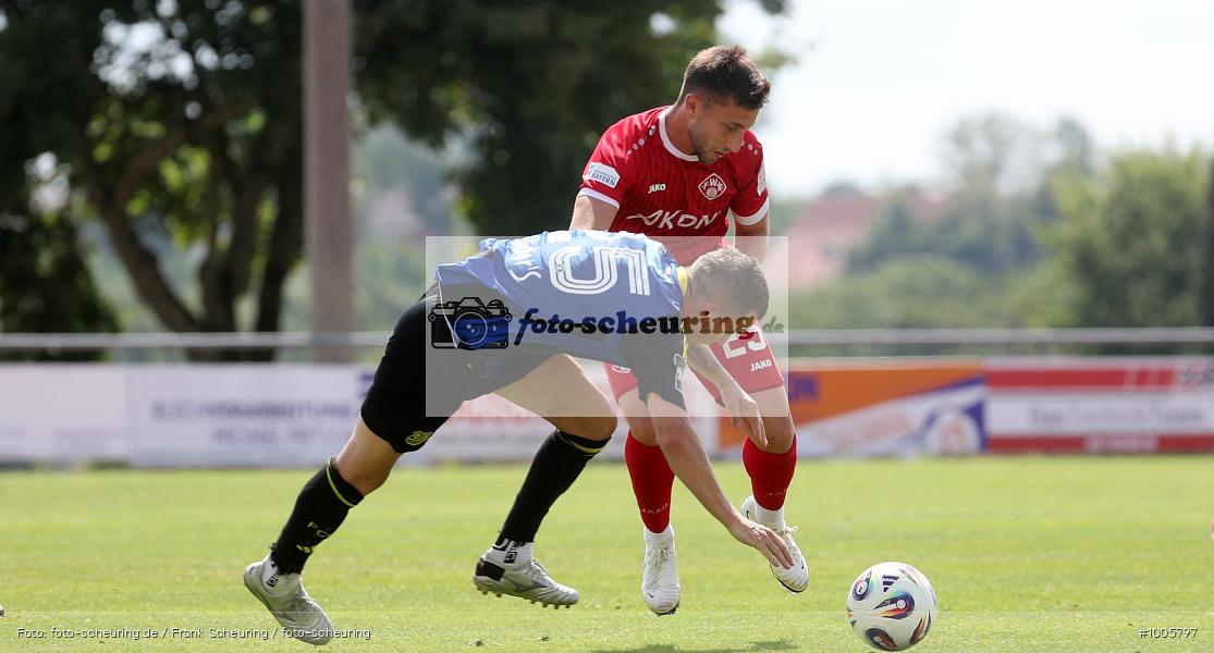 CT, Voetbal, Sport, Soccer, Saison 2025 2026, Men, Männer, Le Football, Herren, Germany, Fußball, Futbol, Fussball, Fotball, Deutschland, Regionalliga, Amateure, Profis, 1. FC Saarbrücken, Ilshofen, FC Würzburger Kickers, 11.07.2025, 2025, 2025/26, 3. Liga, Regionalliga Bayern, Test, Testspiel - Bild-ID: 1005797