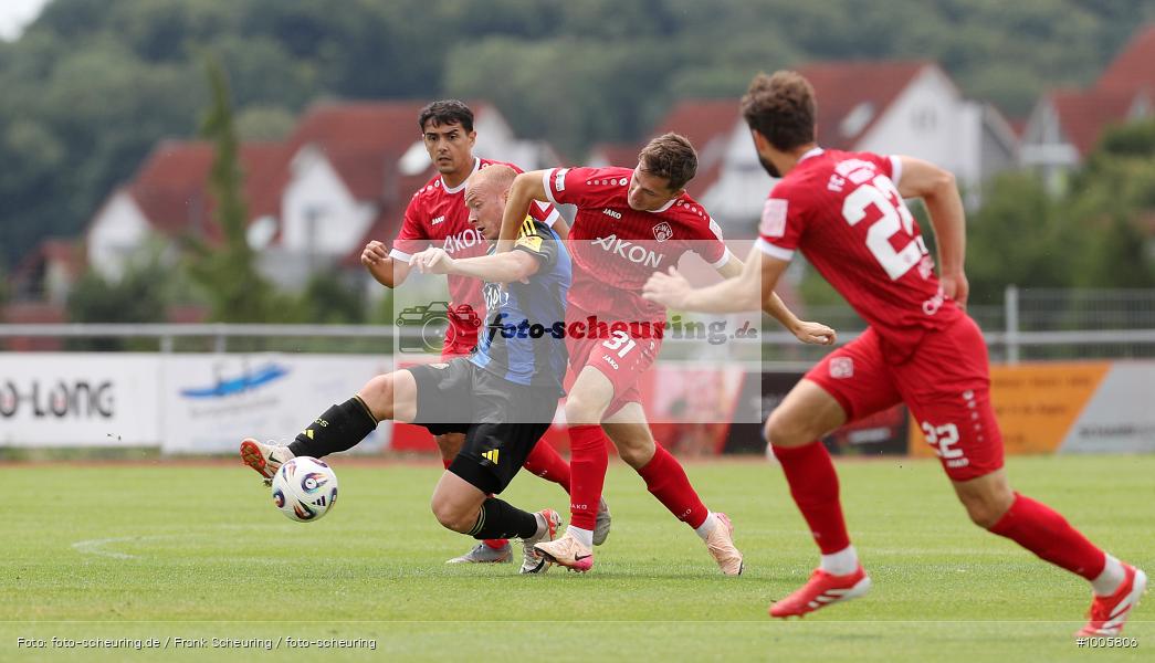 CT, Voetbal, Sport, Soccer, Saison 2025 2026, Men, Männer, Le Football, Herren, Germany, Fußball, Futbol, Fussball, Fotball, Deutschland, Regionalliga, Amateure, Profis, 1. FC Saarbrücken, Ilshofen, FC Würzburger Kickers, 11.07.2025, 2025, 2025/26, 3. Liga, Regionalliga Bayern, Test, Testspiel - Bild-ID: 1005806
