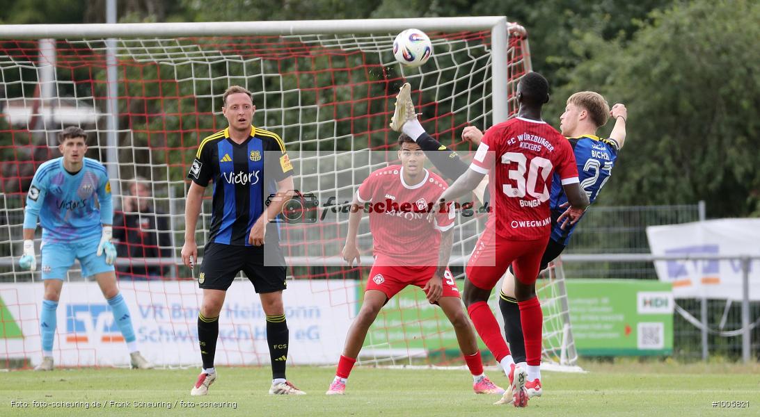 CT, Voetbal, Sport, Soccer, Saison 2025 2026, Men, Männer, Le Football, Herren, Germany, Fußball, Futbol, Fussball, Fotball, Deutschland, Regionalliga, Amateure, Profis, 1. FC Saarbrücken, Ilshofen, FC Würzburger Kickers, 11.07.2025, 2025, 2025/26, 3. Liga, Regionalliga Bayern, Test, Testspiel - Bild-ID: 1005821