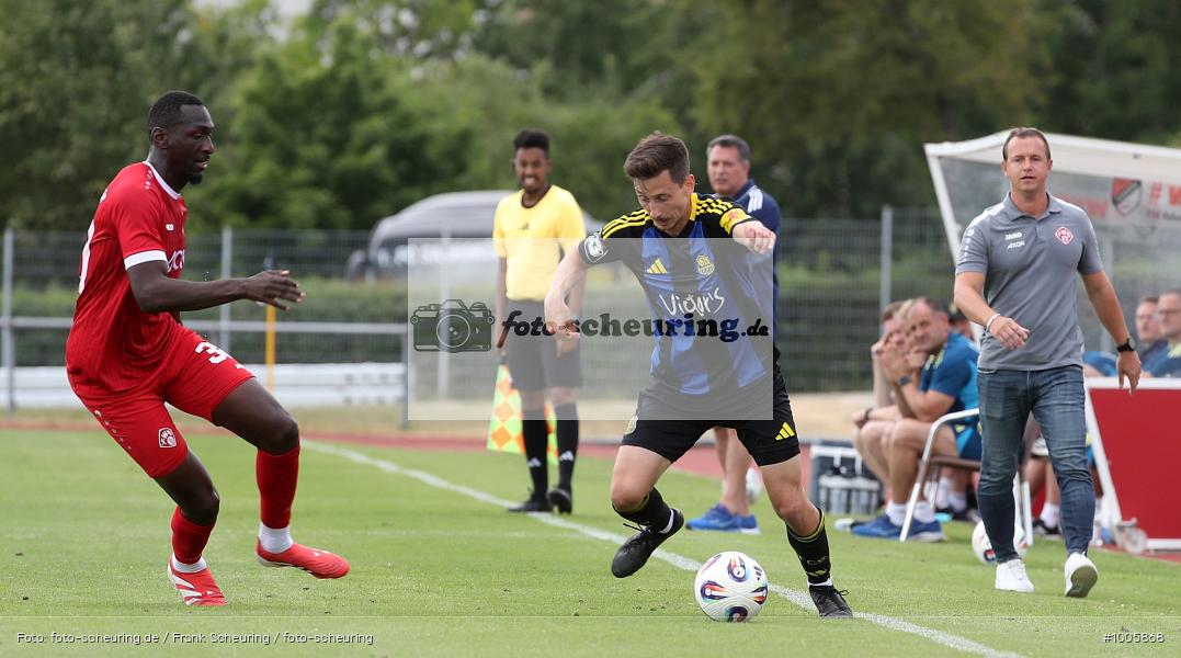 Voetbal, Sport, Soccer, Saison 2025 2026, Men, Männer, Le Football, Herren, Germany, Fußball, Futbol, Fussball, Fotball, Deutschland, Regionalliga, Amateure, Profis, 1. FC Saarbrücken, Ilshofen, FC Würzburger Kickers, 11.07.2025, 2025, 2025/26, 3. Liga, Regionalliga Bayern, Test, Testspiel - Bild-ID: 1005868