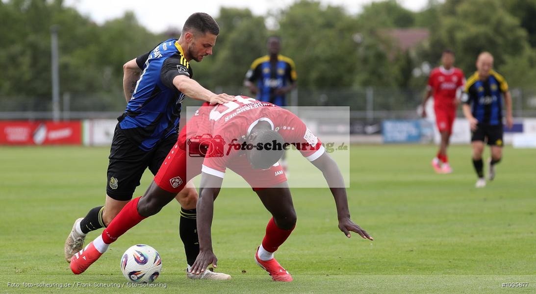 Voetbal, Sport, Soccer, Saison 2025 2026, Men, Männer, Le Football, Herren, Germany, Fußball, Futbol, Fussball, Fotball, Deutschland, Regionalliga, Amateure, Profis, 1. FC Saarbrücken, Ilshofen, FC Würzburger Kickers, 11.07.2025, 2025, 2025/26, 3. Liga, Regionalliga Bayern, Test, Testspiel - Bild-ID: 1005877