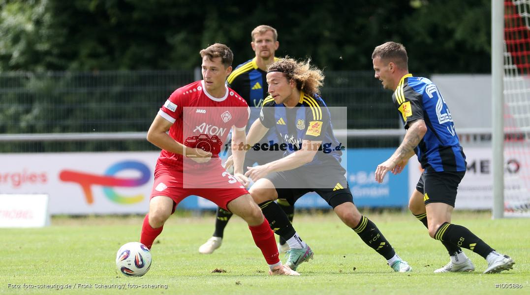 Voetbal, Sport, Soccer, Saison 2025 2026, Men, Männer, Le Football, Herren, Germany, Fußball, Futbol, Fussball, Fotball, Deutschland, Regionalliga, Amateure, Profis, 1. FC Saarbrücken, Ilshofen, FC Würzburger Kickers, 11.07.2025, 2025, 2025/26, 3. Liga, Regionalliga Bayern, Test, Testspiel - Bild-ID: 1005886