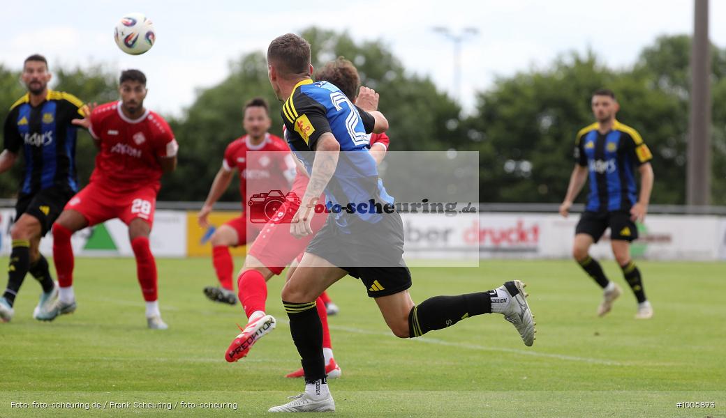 Voetbal, Sport, Soccer, Saison 2025 2026, Men, Männer, Le Football, Herren, Germany, Fußball, Futbol, Fussball, Fotball, Deutschland, Regionalliga, Amateure, Profis, 1. FC Saarbrücken, Ilshofen, FC Würzburger Kickers, 11.07.2025, 2025, 2025/26, 3. Liga, Regionalliga Bayern, Test, Testspiel - Bild-ID: 1005893