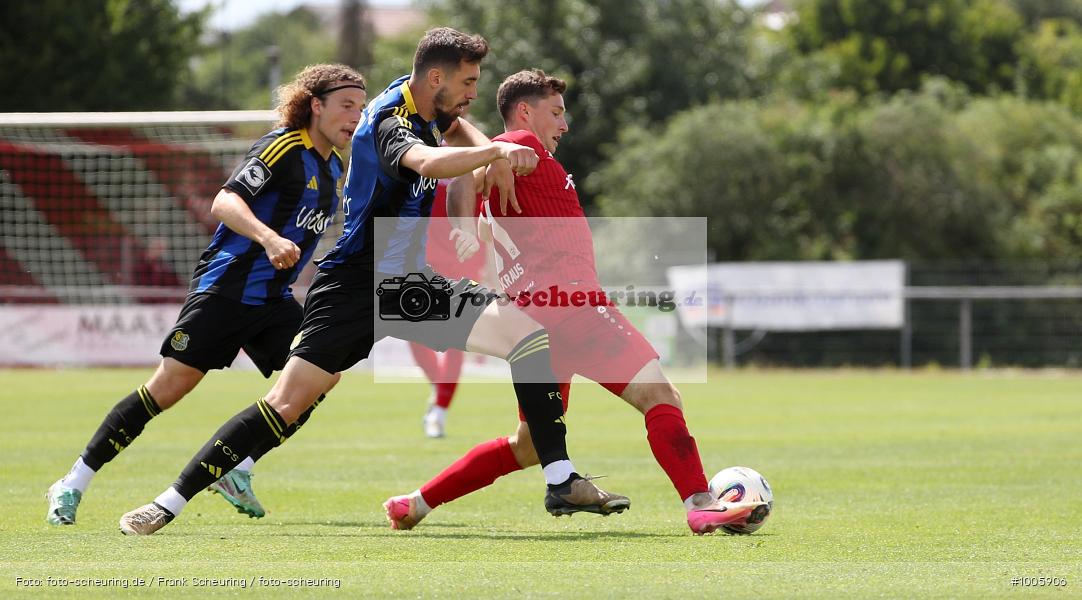 Voetbal, Sport, Soccer, Saison 2025 2026, Men, Männer, Le Football, Herren, Germany, Fußball, Futbol, Fussball, Fotball, Deutschland, Regionalliga, Amateure, Profis, 1. FC Saarbrücken, Ilshofen, FC Würzburger Kickers, 11.07.2025, 2025, 2025/26, 3. Liga, Regionalliga Bayern, Test, Testspiel - Bild-ID: 1005906