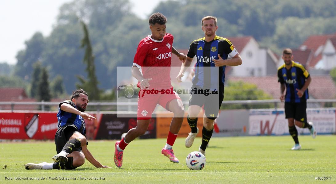 Voetbal, Sport, Soccer, Saison 2025 2026, Men, Männer, Le Football, Herren, Germany, Fußball, Futbol, Fussball, Fotball, Deutschland, Regionalliga, Amateure, Profis, 1. FC Saarbrücken, Ilshofen, FC Würzburger Kickers, 11.07.2025, 2025, 2025/26, 3. Liga, Regionalliga Bayern, Test, Testspiel - Bild-ID: 1005917