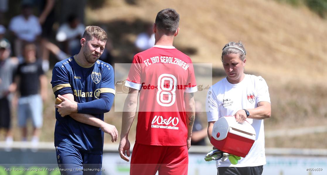 CT, FC Gerolzhofen, FC Würzburger Kickers, Voetbal, Toto-Pokal, Sport, Soccer, Saison 2025/2026, Pokal, Männer, Le Football, Herren, Germany, Fußball, Futbol, Fussball, Fotball, Deutschland, Cup, Steigerwald-Stadion, Gerolzhofen, Totopokal 2026, BFV-Verbandspokal, 2025/26, 1. Runde, 19.07.2025 - Bild-ID: 1006039