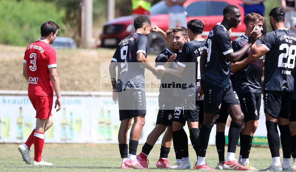 CT, FC Gerolzhofen, FC Würzburger Kickers, Voetbal, Toto-Pokal, Sport, Soccer, Saison 2025/2026, Pokal, Männer, Le Football, Herren, Germany, Fußball, Futbol, Fussball, Fotball, Deutschland, Cup, Steigerwald-Stadion, Gerolzhofen, Totopokal 2026, BFV-Verbandspokal, 2025/26, 1. Runde, 19.07.2025 - Bild-ID: 1006042