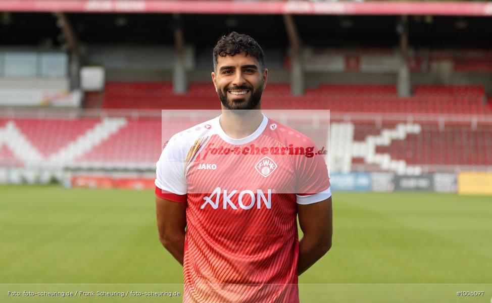 GER, Fußball, Pressetermin, Präsentation, Vorstellung, Portrait, Headshots, Headshot, Porträttermin 2025/2026, Regionalliga Bayern, FC Würzburger Kickers - Bild-ID: 1006097