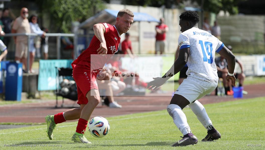 Voetbal, Sport, Soccer, Saison 2025 2026, Men, Männer, Le Football, Herren, Germany, Fußball, Futbol, Fussball, Fotball, Deutschland, Regionalliga, Amateure, ASV Rimpar, Rimpar, FC Würzburger Kickers, 14.06.2025, 2025, 2025/26, Landesliga Nordwest, Regionalliga Bayern, Test, Testspiel - Bild-ID: 1006304