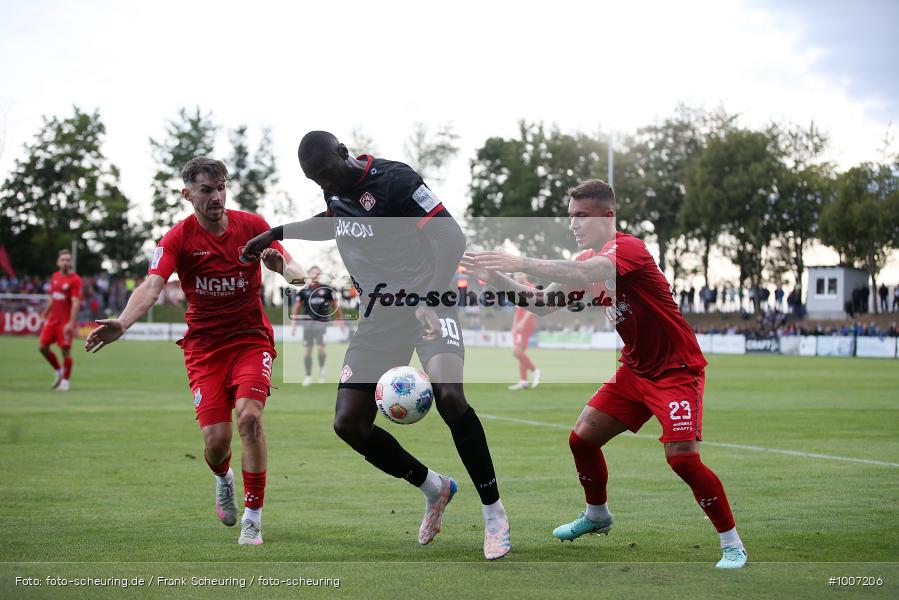 viertklassig, vierthöchste Spielklasse, Voetbal, Teamsport, Sport, Soccer, Saison 2025 2026, Profifußball, Männer, Mannschaftssport, Aubstadt, Le Football, Herren, Germany, GER, Fußball, Futbol, Fussball, Fotball, Viertklassigkeit, Vierte Liga, Deutschland, DFB, DEU, NGN-Arena, Calcio, Regionalliga, Regionalliga Bayern, 2025/26, 22.08.2025, 5. Spieltag - Bild-ID: 1007206