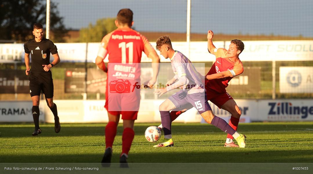 CT, SpVgg Hankhofen-Hailing, FC Würzburger Kickers, Voetbal, Toto-Pokal, Sport, Soccer, Saison 2025/2026, Pokal, Männer, Le Football, Herren, Germany, Fußball, Futbol, Fussball, Fotball, Deutschland, Cup, Maierhofer-Bau-Stadion, Leiblfing, Totopokal 2026, BFV-Verbandspokal, 2025/26, Achtelfinale, 02.09.2025 - Bild-ID: 1007453