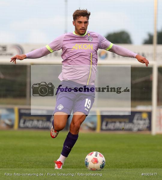 CT, SpVgg Hankhofen-Hailing, FC Würzburger Kickers, Voetbal, Toto-Pokal, Sport, Soccer, Saison 2025/2026, Pokal, Männer, Le Football, Herren, Germany, Fußball, Futbol, Fussball, Fotball, Deutschland, Cup, Maierhofer-Bau-Stadion, Leiblfing, Totopokal 2026, BFV-Verbandspokal, 2025/26, Achtelfinale, 02.09.2025 - Bild-ID: 1007477