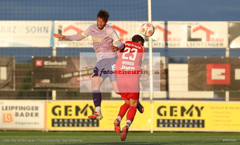 CT, SpVgg Hankhofen-Hailing, FC Würzburger Kickers, Voetbal, Toto-Pokal, Sport, Soccer, Saison 2025/2026, Pokal, Männer, Le Football, Herren, Germany, Fußball, Futbol, Fussball, Fotball, Deutschland, Cup, Maierhofer-Bau-Stadion, Leiblfing, Totopokal 2026, BFV-Verbandspokal, 2025/26, Achtelfinale, 02.09.2025 - Bild-ID: 1007483