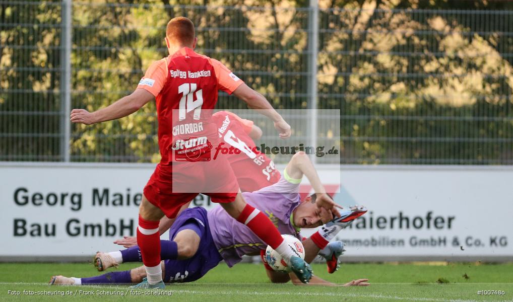 CT, SpVgg Hankhofen-Hailing, FC Würzburger Kickers, Voetbal, Toto-Pokal, Sport, Soccer, Saison 2025/2026, Pokal, Männer, Le Football, Herren, Germany, Fußball, Futbol, Fussball, Fotball, Deutschland, Cup, Maierhofer-Bau-Stadion, Leiblfing, Totopokal 2026, BFV-Verbandspokal, 2025/26, Achtelfinale, 02.09.2025 - Bild-ID: 1007486