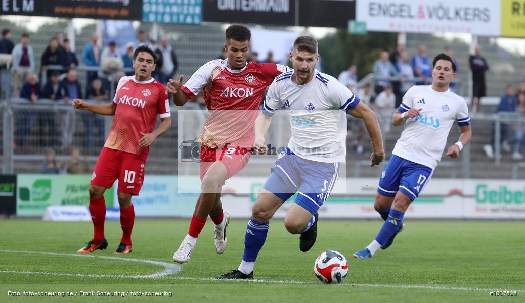 CT, viertklassig, vierthöchste Spielklasse, Voetbal, Teamsport, Sport, Soccer, Saison 2025 2026, Profifußball, Männer, Mannschaftssport, Aschaffenburg, Le Football, Herren, Germany, GER, Fußball, Futbol, Fussball, Fotball, Viertklassigkeit, Vierte Liga, Deutschland, DFB, DEU, Stadion am Schönbusch, Calcio, Regionalliga, Regionalliga Bayern, 2025/26, 05.09.2025, 7. Spieltag - Bild-ID: 1007525