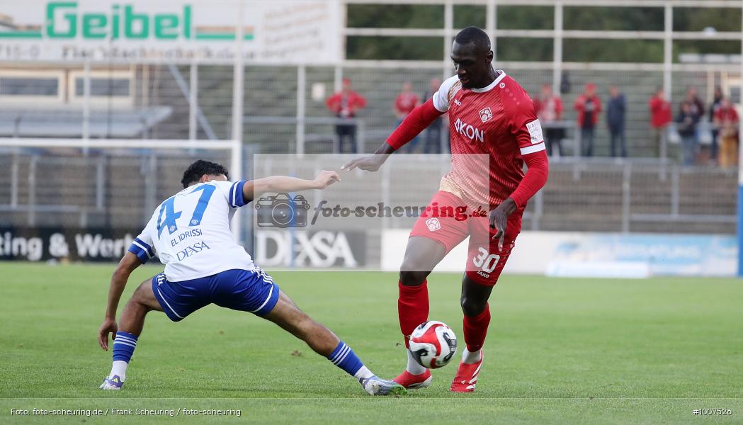 CT, viertklassig, vierthöchste Spielklasse, Voetbal, Teamsport, Sport, Soccer, Saison 2025 2026, Profifußball, Männer, Mannschaftssport, Aschaffenburg, Le Football, Herren, Germany, GER, Fußball, Futbol, Fussball, Fotball, Viertklassigkeit, Vierte Liga, Deutschland, DFB, DEU, Stadion am Schönbusch, Calcio, Regionalliga, Regionalliga Bayern, 2025/26, 05.09.2025, 7. Spieltag - Bild-ID: 1007526