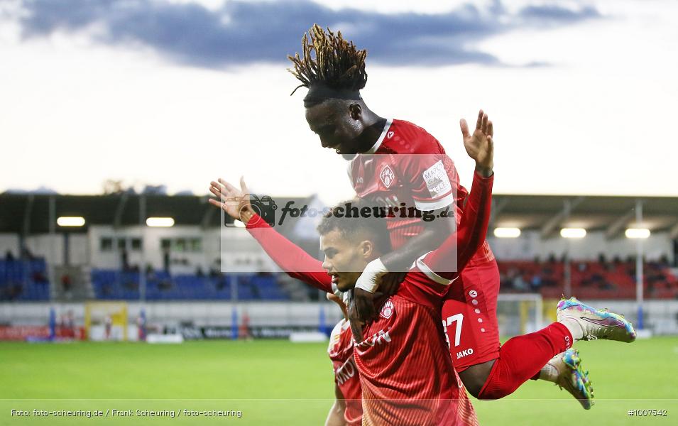 CT, viertklassig, vierthöchste Spielklasse, Voetbal, Teamsport, Sport, Soccer, Saison 2025 2026, Profifußball, Männer, Mannschaftssport, Aschaffenburg, Le Football, Herren, Germany, GER, Fußball, Futbol, Fussball, Fotball, Viertklassigkeit, Vierte Liga, Deutschland, DFB, DEU, Stadion am Schönbusch, Calcio, Regionalliga, Regionalliga Bayern, 2025/26, 05.09.2025, 7. Spieltag - Bild-ID: 1007542