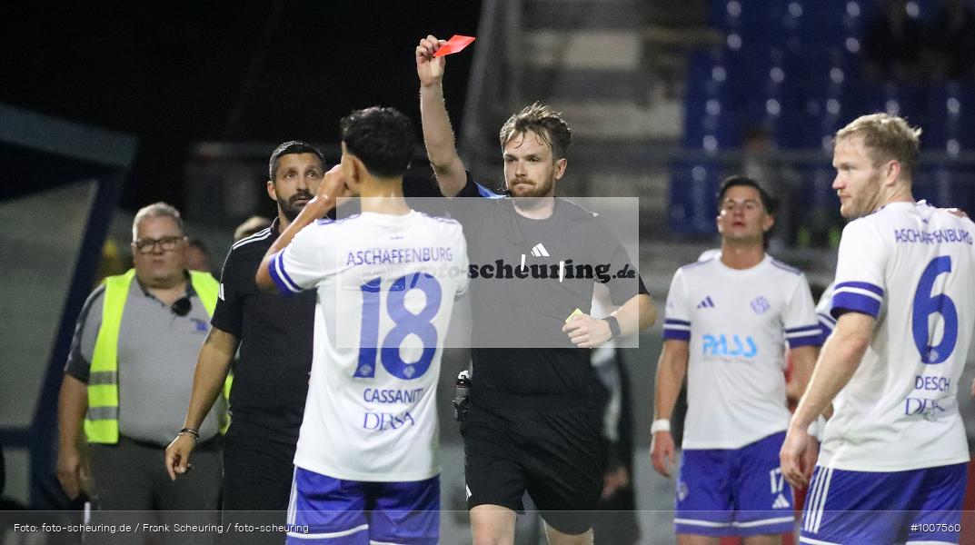 CT, viertklassig, vierthöchste Spielklasse, Voetbal, Teamsport, Sport, Soccer, Saison 2025 2026, Profifußball, Männer, Mannschaftssport, Aschaffenburg, Le Football, Herren, Germany, GER, Fußball, Futbol, Fussball, Fotball, Viertklassigkeit, Vierte Liga, Deutschland, DFB, DEU, Stadion am Schönbusch, Calcio, Regionalliga, Regionalliga Bayern, 2025/26, 05.09.2025, 7. Spieltag - Bild-ID: 1007560