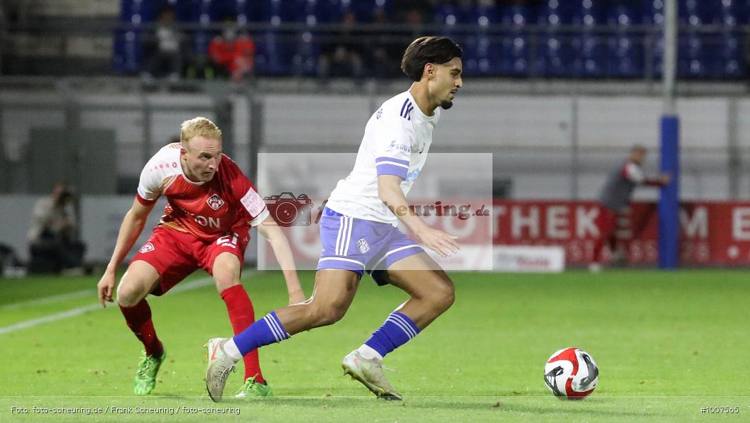 CT, viertklassig, vierthöchste Spielklasse, Voetbal, Teamsport, Sport, Soccer, Saison 2025 2026, Profifußball, Männer, Mannschaftssport, Aschaffenburg, Le Football, Herren, Germany, GER, Fußball, Futbol, Fussball, Fotball, Viertklassigkeit, Vierte Liga, Deutschland, DFB, DEU, Stadion am Schönbusch, Calcio, Regionalliga, Regionalliga Bayern, 2025/26, 05.09.2025, 7. Spieltag - Bild-ID: 1007565