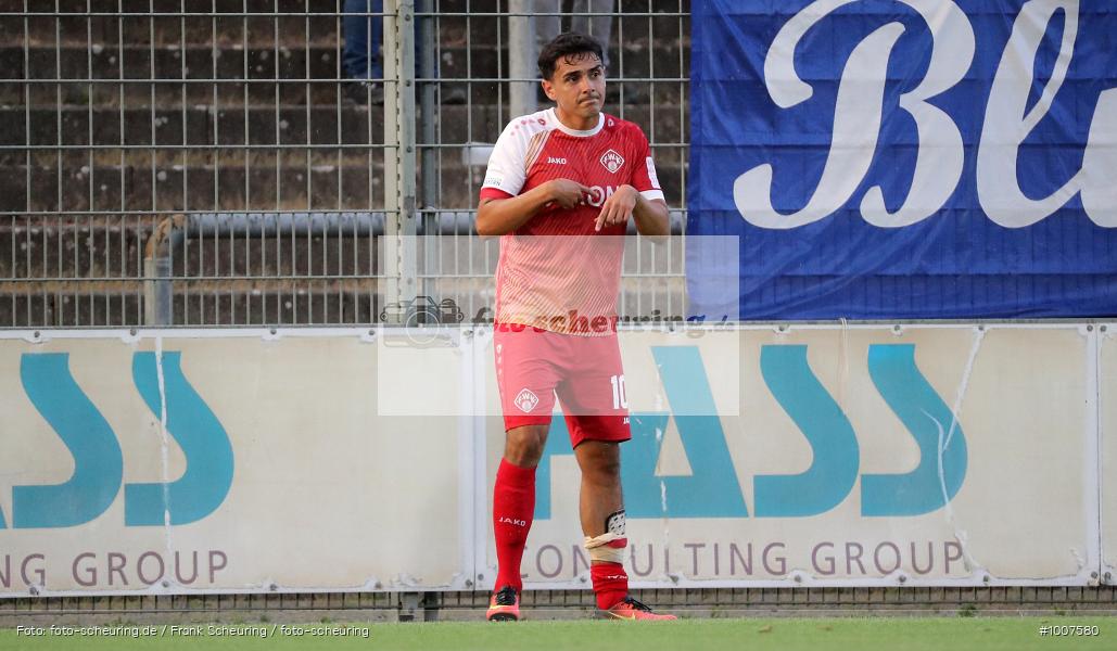 CT, viertklassig, vierthöchste Spielklasse, Voetbal, Teamsport, Sport, Soccer, Saison 2025 2026, Profifußball, Männer, Mannschaftssport, Aschaffenburg, Le Football, Herren, Germany, GER, Fußball, Futbol, Fussball, Fotball, Viertklassigkeit, Vierte Liga, Deutschland, DFB, DEU, Stadion am Schönbusch, Calcio, Regionalliga, Regionalliga Bayern, 2025/26, 05.09.2025, 7. Spieltag - Bild-ID: 1007580